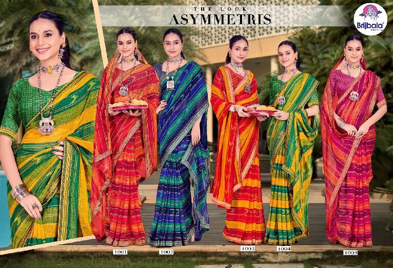 Synthetic Saree Laxmi Shri Khiladi
