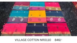 Cotton Saree Vama NR0110