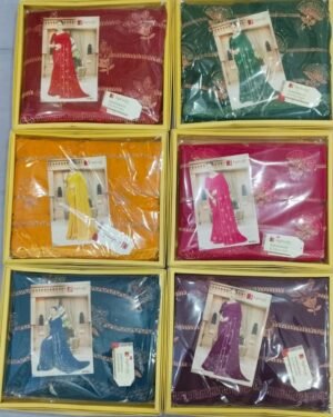 Synthetic Saree Jagdamba Sadagi