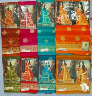 Cotton Saree Bansiwala Jhankar