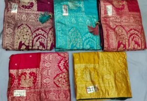 Synthetic Saree Prabhu Tex Muslin Satin