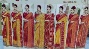 Synthetic Saree Jagdamba Nainika