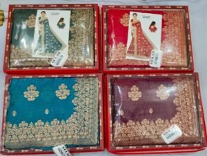 Synthetic Saree Gulab Aadinath