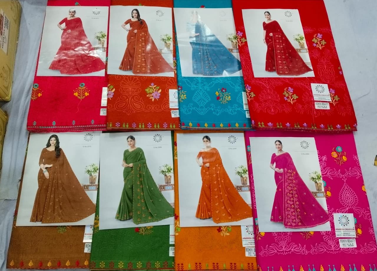 Cotton Saree Ananya Creation Mohini Beauty BP