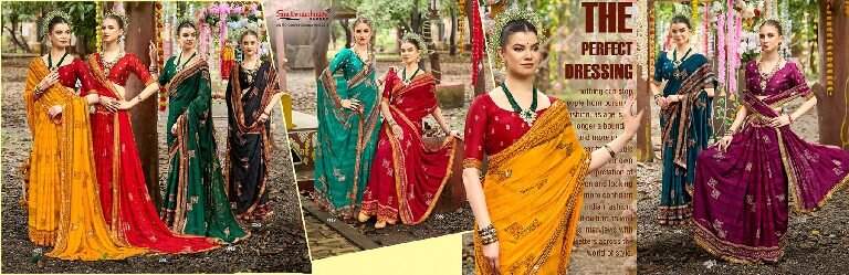 Synthetic Saree Satvachan Sargam