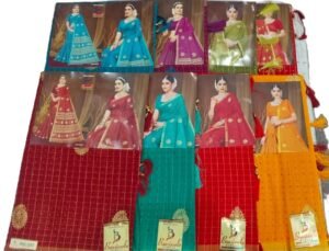 Cotton Saree Bansiwala Mangal Chokda