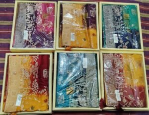 Synthetic Saree Jagdamba Metro Silk