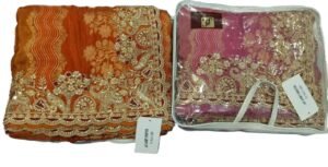 Synthetic Saree Jay Ambey Creation 180