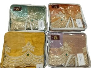 Synthetic Saree Jay Ambey Creation 210