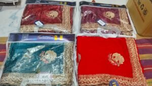 Synthetic Saree Hanumanta 416