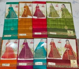 Cotton Saree Bansiwala Radhika Doria (Vol)