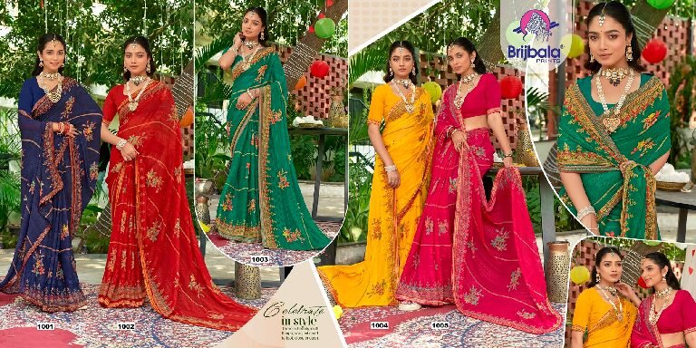 Synthetic Saree Laxmi Shri Rang Tarang 2