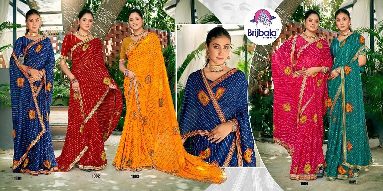 Synthetic Saree Laxmi Shri Sanwariya