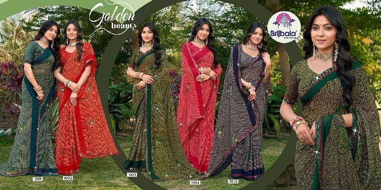 Synthetic Saree Laxmi Shri Signature