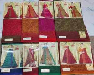 Cotton Saree Bansiwala Delux Pranali
