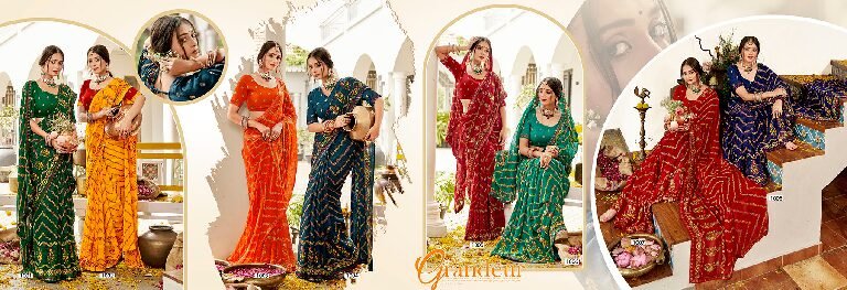 Synthetic Saree Satvachan Urvashi