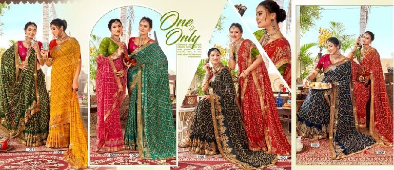 Synthetic Saree Satvachan Bharti