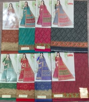 Cotton Saree Bansiwala Kanak Tara