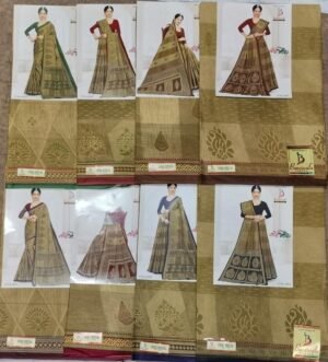 Cotton Saree Bansiwala Chiku Special