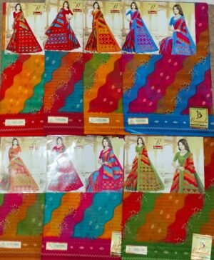 Cotton Saree Bansiwala Lovely Doria