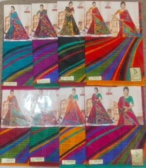 Cotton Saree Bansiwala Surya Jyoti