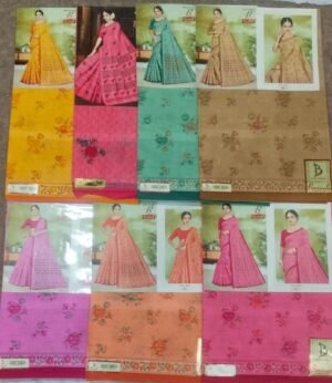 Cotton Saree Bansiwala Jannat Doria