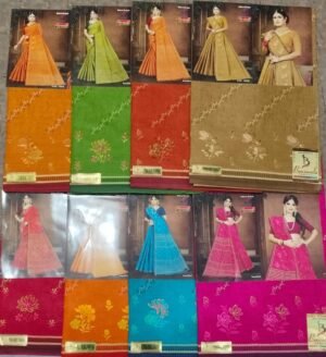 Cotton Saree Bansiwala Punjabi Tadka