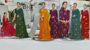 Synthetic Saree Jagdamba Aishwarya