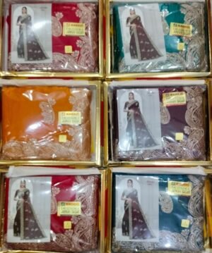 Synthetic Saree Kashvi Jarkan Sagar