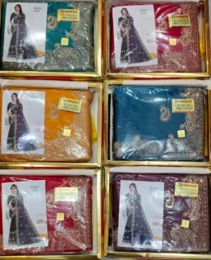 Synthetic Saree Kashvi Jarkan Soundarya