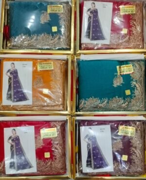 Synthetic Saree Kashvi Jarkan Dev