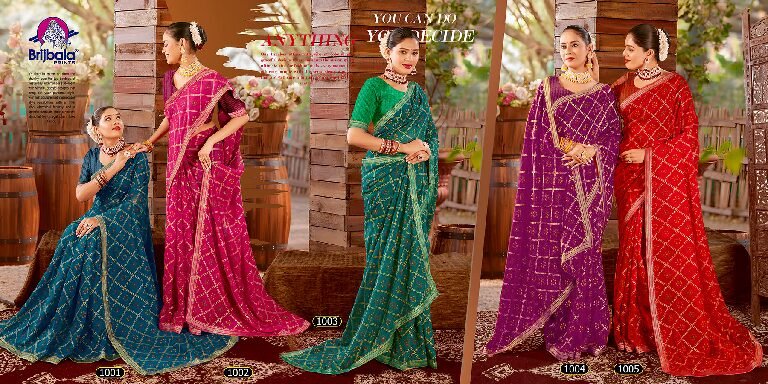 Synthetic Saree Laxmi Shri Non Stop 25