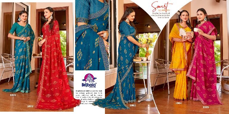 Synthetic Saree Laxmi Shri Non Stop 26