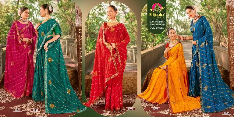 Synthetic Saree Laxmi Shri Non Stop 24