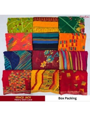 Synthetic Saree Nandini Krack Jack