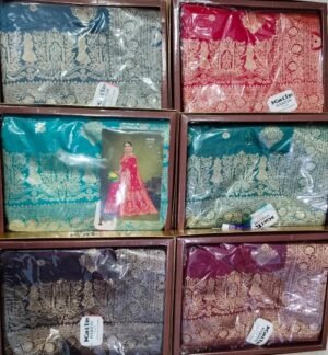 Synthetic Saree Kaite Hariom