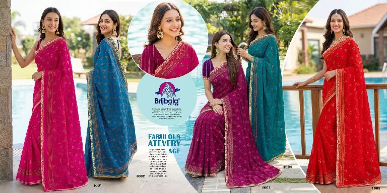 Synthetic Saree Laxmi Shri Dhamaal