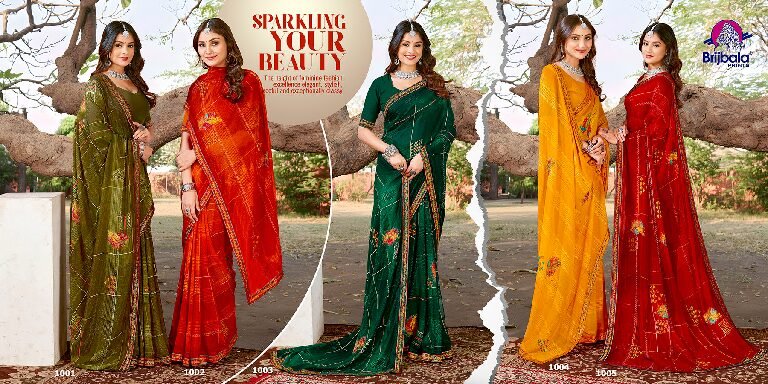 Synthetic Saree Laxmi Shri Monalisa