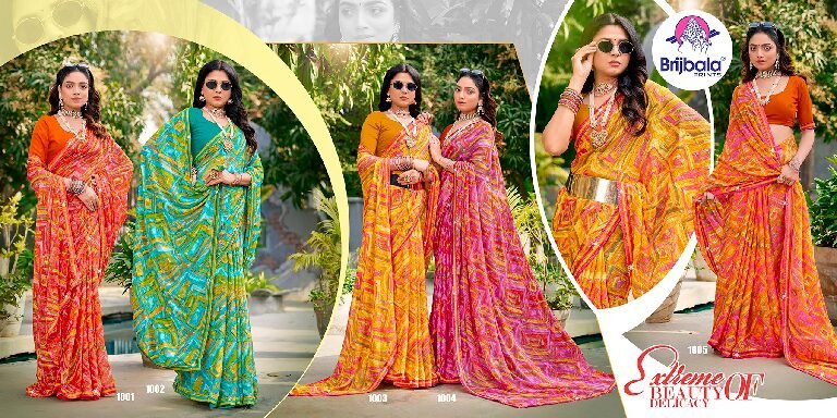 Synthetic Saree Laxmi Shri Panghat
