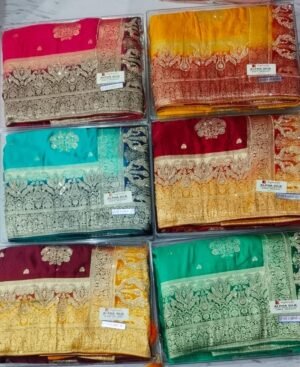 Synthetic Saree Jagdamba Alpha Silk