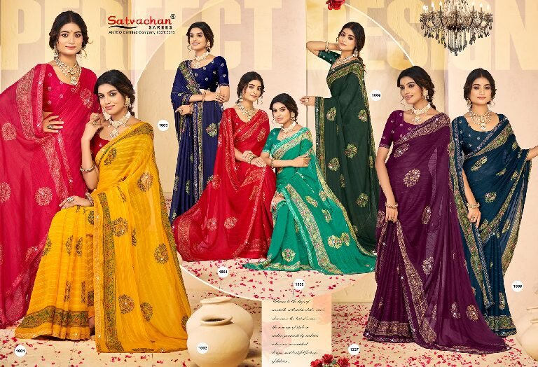 Synthetic Saree Satvachan Firki