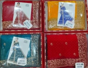 Synthetic Saree Gulab Aalishan