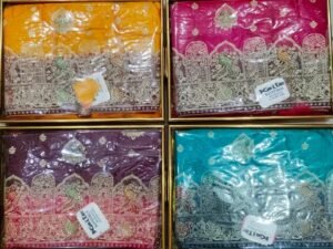 Synthetic Saree Kaite Navdurga