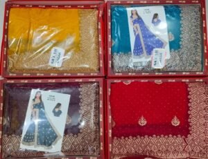 Synthetic Saree Gulab Sagar