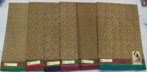 Cotton Saree Karina Royal Chiku