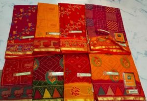Cotton Saree Mahavir Vanshika