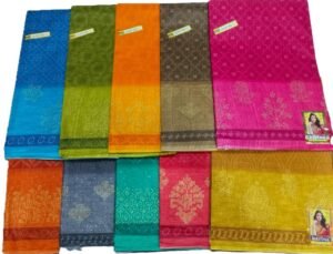 Cotton Saree Karina Golden Tree