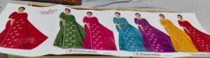 Synthetic Saree Sri Shaktipati Pankhuri