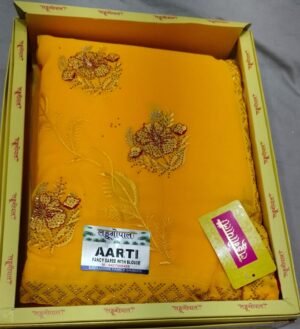 Synthetic Saree Laddu Gopal Aarti