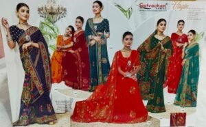 Synthetic Saree Satvachan Son Pari